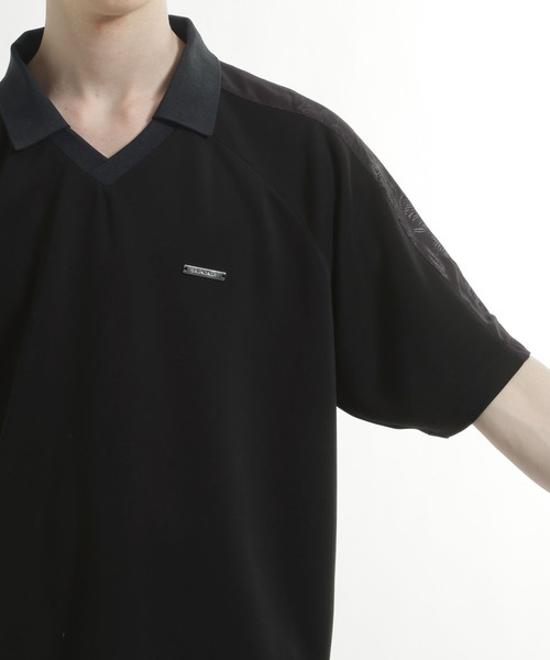HARE(ハレ)の「【接触冷感】シアーキリカエスキッパーカット(HARE)(Tシャツ/カットソー・メンズ・ブラック/ネイビー・FREE)」の16枚目の写真