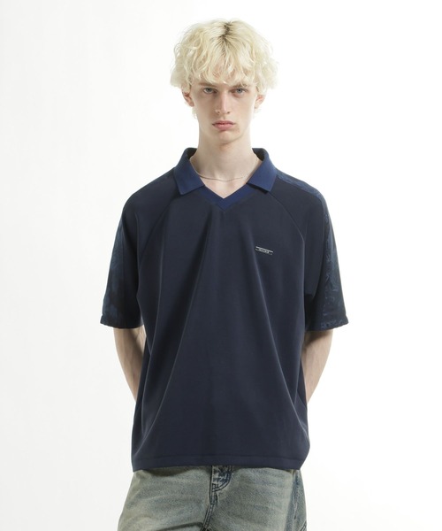 HARE(ハレ)の「【接触冷感】シアーキリカエスキッパーカット(HARE)(Tシャツ/カットソー・メンズ・ブラック/ネイビー・FREE)」の9枚目の写真