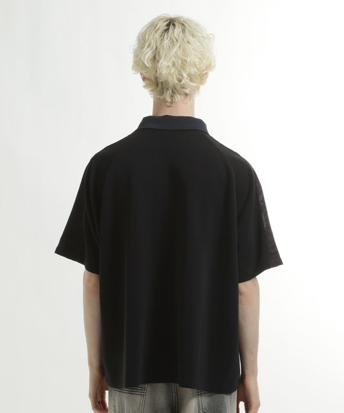 HARE(ハレ)の「【接触冷感】シアーキリカエスキッパーカット(HARE)(Tシャツ/カットソー・メンズ・ブラック/ネイビー・FREE)」の13枚目の写真