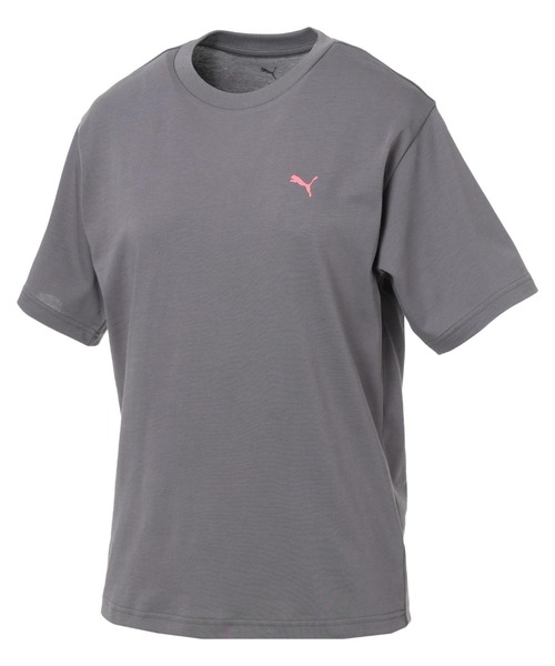 PUMA（プーマ）の「【別注】プーマ PUMA NEON GRAPHIC TEE 限定コラボ（Tシャツ/カットソー・レディース・ダークグレー/ラベンダー/ホワイト・XL/L/M/S）」の3枚目の写真