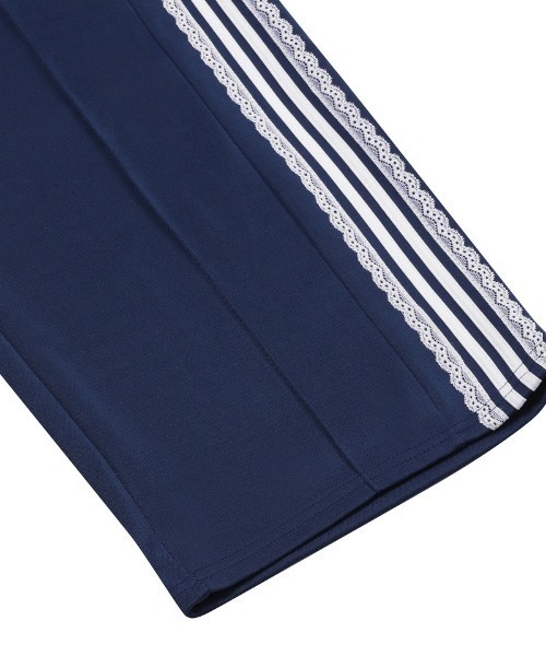 Ada.(エイダ)の「◇MUCENT◇ブランド直輸入正規品/RIELA レーストラックラインバンディングパンツ RIELA LACE TRACK LINE BANDING PANTS(その他パンツ・レディース・ネイビー/ブラック・FREE)」の11枚目の写真