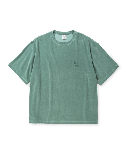 CALEE（キャリー）の「HIGH GAUGE PILE DROP SHOULDER CS（Tシャツ/カットソー・メンズ・ホワイト/ブラック・LARGE/MEDIUM）」の3枚目の写真