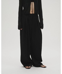 Tuck Wide Trousers 12610714