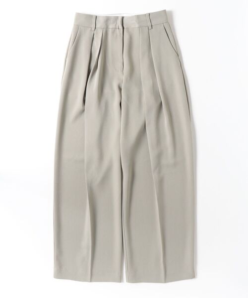 TODAYFUL（トゥデイフル）の「Tuck Wide Trousers 12610714（その他パンツ・レディース・ブラック/ブラウン/ライトグリーン・36/38）」の20枚目の写真