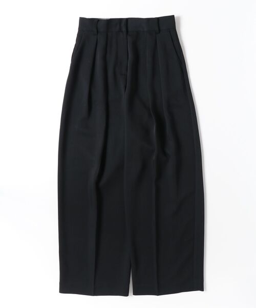 TODAYFUL（トゥデイフル）の「Tuck Wide Trousers 12610714（その他パンツ・レディース・ブラック/ブラウン/ライトグリーン・36/38）」の21枚目の写真