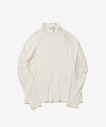 ATTACHMENT | VI/PE スムース ジップアップハイネック / VI/PE SMOOTH ZIP-UP HIGHNECK(Tシャツ/カットソー)