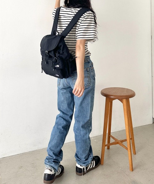 THE NORTH FACE（ザノースフェイス）の「THE NORTH FACE(ザ・ノースフェイス)/巾着型 軽量 リュック バックパック/W'S BREEZE BACKPACK S（バックパック/リュック・レディース・サンドベージュ/ブラック/ピンク・FREE）」の17枚目の写真