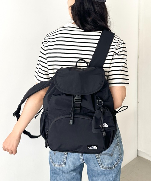 THE NORTH FACE（ザノースフェイス）の「THE NORTH FACE(ザ・ノースフェイス)/巾着型 軽量 リュック バックパック/W'S BREEZE BACKPACK S（バックパック/リュック・レディース・サンドベージュ/ブラック/ピンク・FREE）」の20枚目の写真