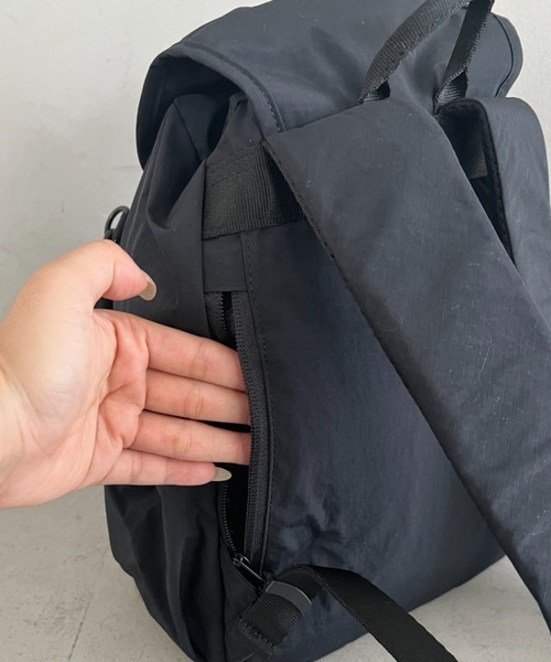 THE NORTH FACE（ザノースフェイス）の「THE NORTH FACE(ザ・ノースフェイス)/巾着型 軽量 リュック バックパック/W'S BREEZE BACKPACK S（バックパック/リュック・レディース・サンドベージュ/ブラック/ピンク・FREE）」の21枚目の写真
