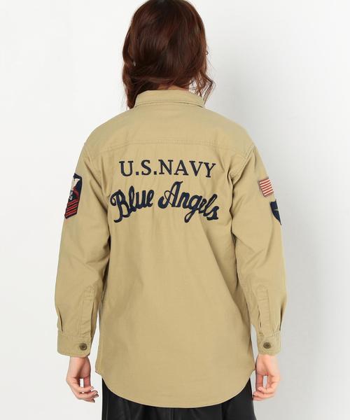 AVIREX（アヴィレックス）の「Another Edition×AVIREXミリタリーシャツ