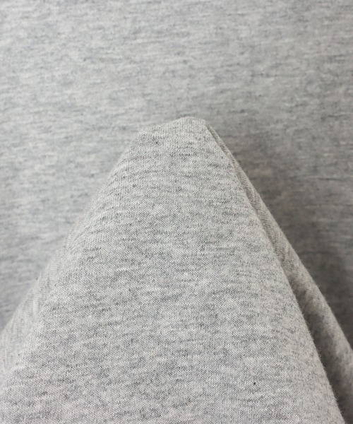 andme(アンドミー)の「汗染み防止ビッグロゴプリントTシャツ【フロッキー/メタリック】(Tシャツ/カットソー・レディース・ブラウン系その他/チャコールグレー×ブラック/グレー系その他/ホワイト×ブラック/ホワイト×シルバー・M)」の21枚目の写真