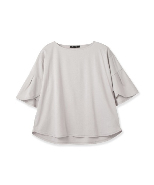ketty(ケティ)の「【涼。軽やかに。】デザイン袖Tシャツ(Tシャツ/カットソー・レディース・ブラック/オフホワイト/ライトグレー・M)」の19枚目の写真