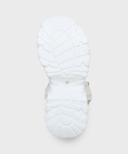 ESPERANZA（エスペランサ）の「【SPORTS SANDAL COLLECTION】厚底グリッターベルクロスポサン（サンダル・レディース・ブラック系2/ホワイト系3・LL/M/S/L）」の17枚目の写真