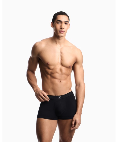 GIORGIO ARMANI アルマーニ 黒ラベル キュプラ ワイドパンツ 52 エンポリオ アルマーニEMPORIO ARMANI リネンデザインパンツ