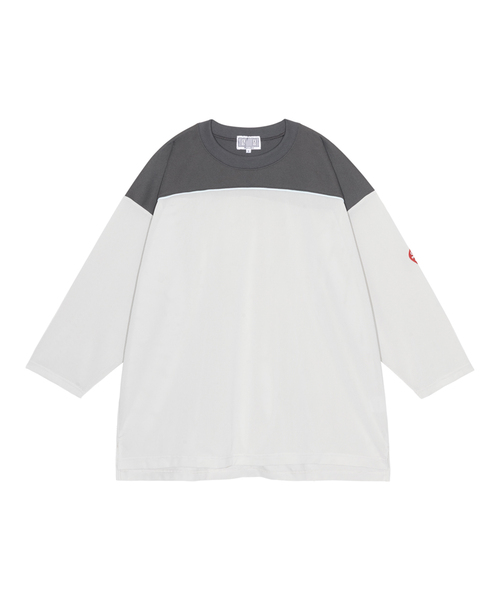C.E(シーイー)の「C.E / シーイー cavempt MESH FB CREW NECK(Tシャツ/カットソー・メンズ・チャコールグレー・MEDIUM/X-LARGE/LARGE)」の1枚目の写真
