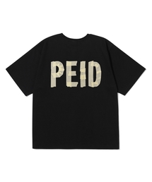 PEID（ペイド）の「PDテープ半袖Tシャツブラック（Tシャツ/カットソー）」