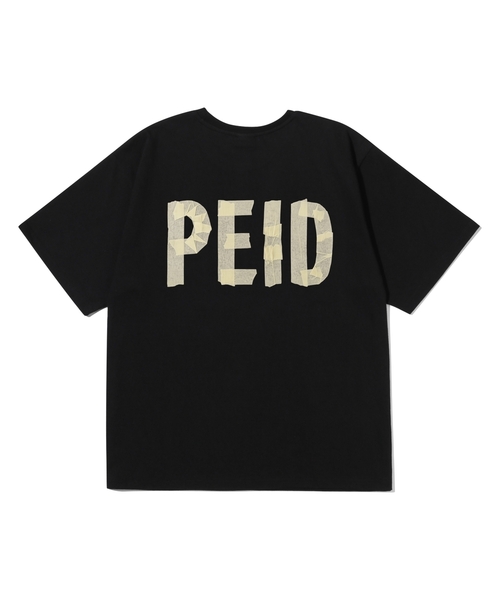 PEID(ペイド)の「PDテープ半袖Tシャツブラック(Tシャツ/カットソー・レディース・ブラック・1/2/3/4/6/5)」の1枚目の写真