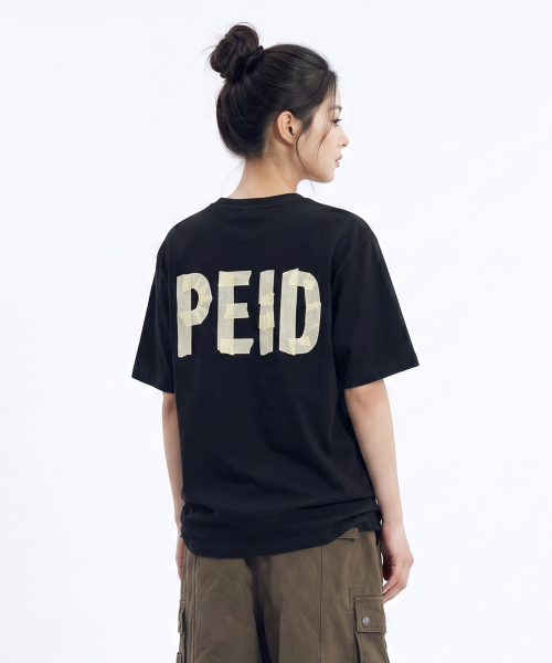 PEID(ペイド)の「PDテープ半袖Tシャツブラック(Tシャツ/カットソー・レディース・ブラック・1/2/3/4/6/5)」の3枚目の写真