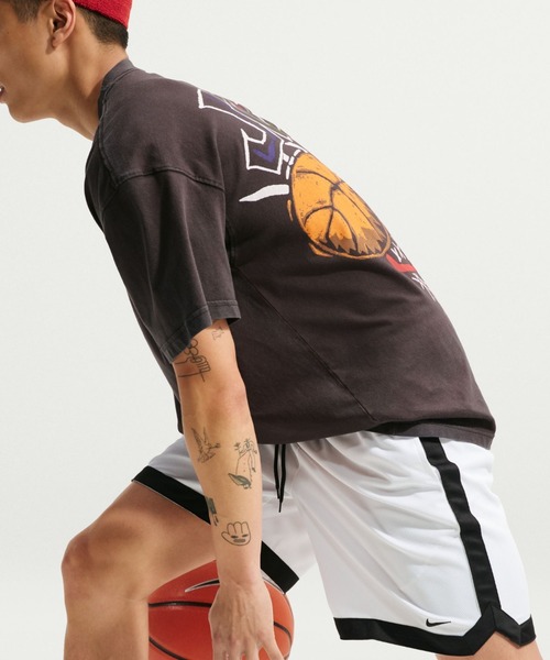 NIKE(ナイキ)の「ナイキ NIKE ナイキ DF DNA ACD 8IN ショート(その他パンツ・メンズ・ホワイト×ブラック・M/L/3XL/2XL/XL/S)」の4枚目の写真