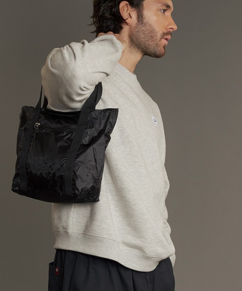 Drifter(ドリフター)の「PACK TOTE S/パックトート(Sサイズ)(トートバッグ・レディース・シルバー/ブラック/ブラウン・FREE)」の2枚目の写真