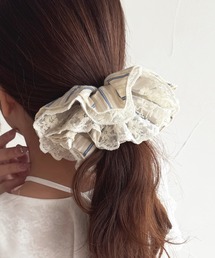 apres jour | 【apres jour×ARIAZ】リバーシブルストライプコットンシュシュ(シュシュ)