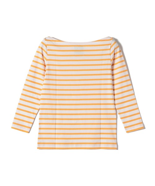 SHIPS（シップス）の「【SHIPS別注】Le minor: ボーダー ボートネック プルオーバー（Tシャツ/カットソー・レディース・イエロー/ブルー・ONE SIZE）」の22枚目の写真