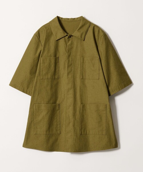 Steven Alan(スティーブンアラン)の「<Steven Alan>コットン サファリ シャツ(シャツ/ブラウス・レディース・ブラック/オリーブ・M/S)」の16枚目の写真
