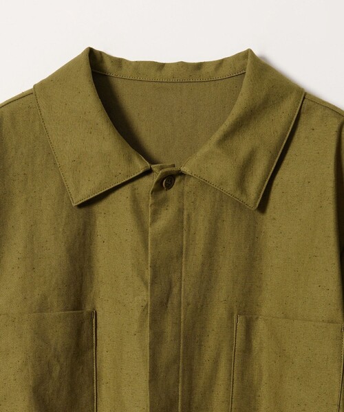 Steven Alan(スティーブンアラン)の「<Steven Alan>コットン サファリ シャツ(シャツ/ブラウス・レディース・ブラック/オリーブ・M/S)」の17枚目の写真