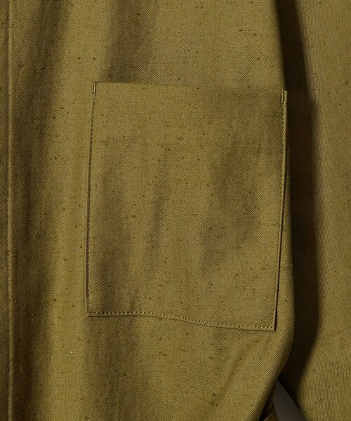 Steven Alan(スティーブンアラン)の「<Steven Alan>コットン サファリ シャツ(シャツ/ブラウス・レディース・ブラック/オリーブ・M/S)」の19枚目の写真