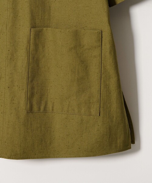 Steven Alan(スティーブンアラン)の「<Steven Alan>コットン サファリ シャツ(シャツ/ブラウス・レディース・ブラック/オリーブ・M/S)」の20枚目の写真