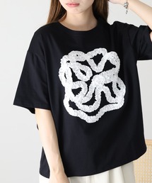 クロップドトップス」に該当するTシャツ/カットソー（フリル
