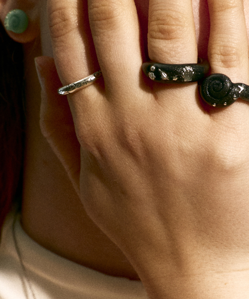 NFF（エヌエフエフ）の「[silver925] mehndi ring-silver（リング・レディース・その他・10/12/14）」の2枚目の写真