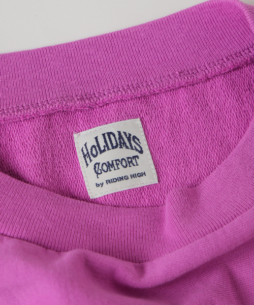 JOURNAL STANDARD relume(ジャーナルスタンダード レリューム)の「RIDING HIGH / ライディングハイ インレー 半袖スウェット Tシャツ(Tシャツ/カットソー・メンズ・SHERBET/パープル/ダークグリーン・LARGE/MEDIUM)」の18枚目の写真