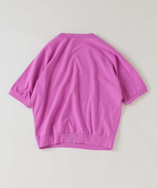 JOURNAL STANDARD relume(ジャーナルスタンダード レリューム)の「RIDING HIGH / ライディングハイ インレー 半袖スウェット Tシャツ(Tシャツ/カットソー・メンズ・SHERBET/パープル/ダークグリーン・LARGE/MEDIUM)」の19枚目の写真