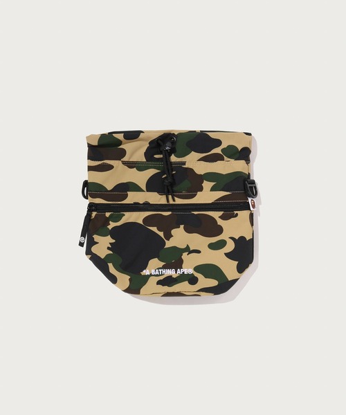A BATHING APE(アベイシングエイプ)の「1ST CAMO DRAWSTRING BAG(ショルダーバッグ・メンズ・イエロー/グリーン・FREE)」の6枚目の写真