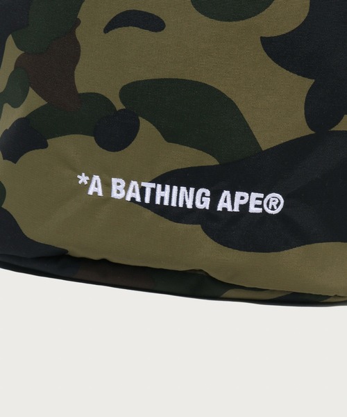 A BATHING APE(アベイシングエイプ)の「1ST CAMO DRAWSTRING BAG(ショルダーバッグ・メンズ・イエロー/グリーン・FREE)」の7枚目の写真
