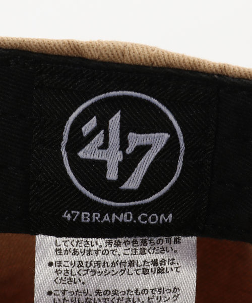 Spick & Span(スピックアンドスパン)の「《WEB限定》'47 / フォーティーセブン A B-BSRNR17GWS-KH(キャップ・レディース・カーキ・FREE)」の11枚目の写真