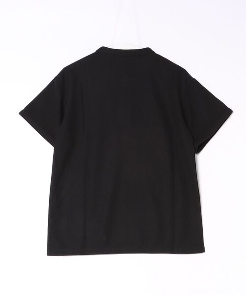 NOWLE(ノウル)の「【NOWLE】凹凸ワッフル サーマル ヘンリーネック 半袖 Tシャツ/ アーバンリラックス ショートスリーブ トップス(Tシャツ/カットソー・メンズ・ネイビー/グレー/ダークブラウン/ブラック/ホワイト・MEDIUM/LARGE/X-LARGE/SMALL)」の19枚目の写真