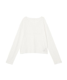 シアーワッフルプルオーバー