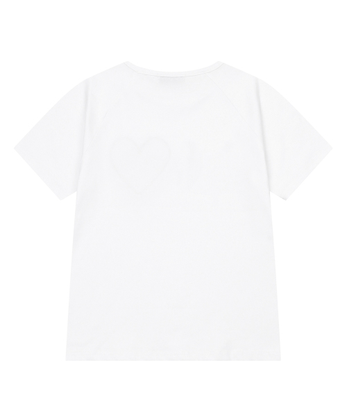 MUCENT(ムセント)の「マルティハートカモナグラン半袖Tシャツ(3カラー)(Tシャツ/カットソー・レディース・ホワイト/チャコールグレー/ブラック・FREE)」の13枚目の写真