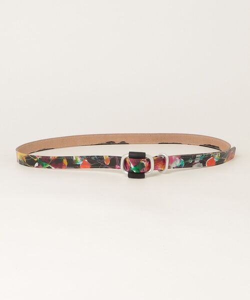 macromauro(マクロマウロ)の「【macromauro】AL BELT PAINT 20mm/BLACK(ベルト・メンズ・A/B/C・FREE)」の3枚目の写真