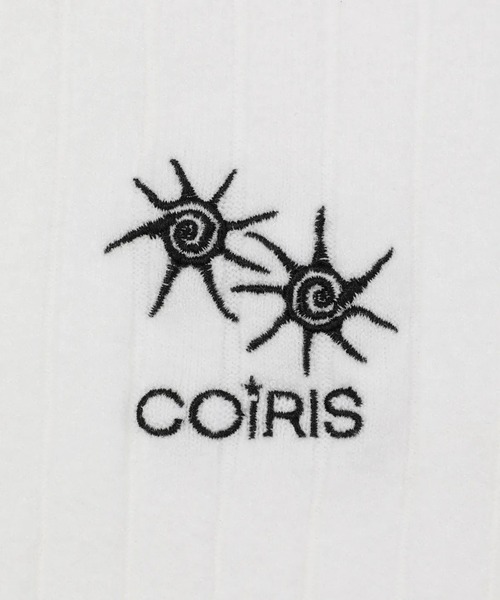 COIRIS(コイリス)の「COIRIS/ボタンヘンリーリブロングスリーブ(Tシャツ/カットソー・レディース・ベージュ/ホワイト/ブラック・FREE)」の5枚目の写真