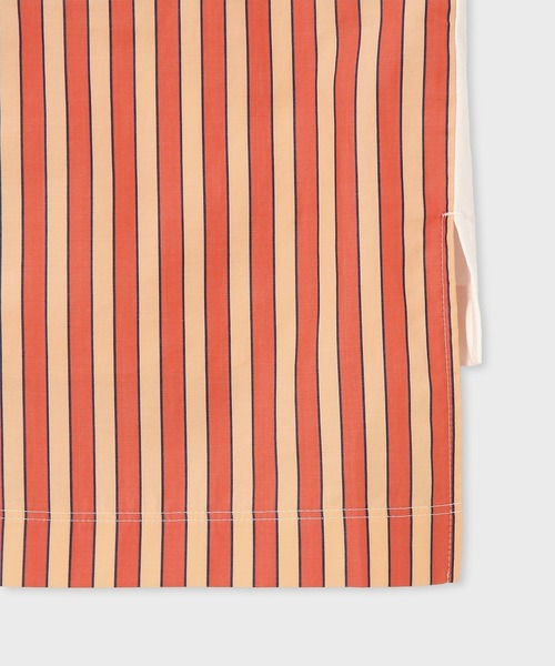 Paul Smith(ポールスミス)の「ウィメンズ "Floral Patchwork" ミックスアップ 半袖Tシャツ / 265126 J287(Tシャツ/カットソー・レディース・ネイビー/ホワイト・MEDIUM)」の7枚目の写真
