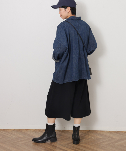 JOURNAL STANDARD LUXE(ジャーナルスタンダード ラックス)の「《追加》ウラケ ハーフパンツ(その他パンツ・レディース・ブラック・FREE)」の6枚目の写真