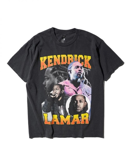 THRIFTY LOOK(スリフティールック)の「THRIFTY LOOK / THRIFTY "KENDRICK LAMAR" TEE(Tシャツ/カットソー・メンズ・ブラック/ブラック系その他・X-LARGE/LARGE/MEDIUM)」の2枚目の写真