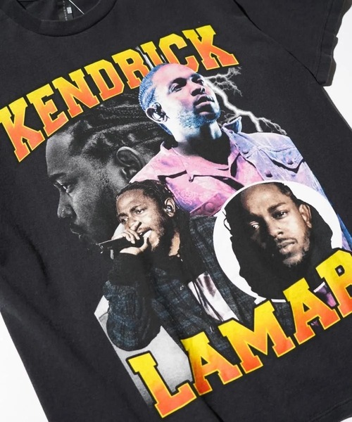 THRIFTY LOOK(スリフティールック)の「THRIFTY LOOK / THRIFTY "KENDRICK LAMAR" TEE(Tシャツ/カットソー・メンズ・ブラック/ブラック系その他・X-LARGE/LARGE/MEDIUM)」の12枚目の写真
