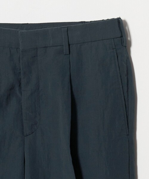 BEAUTY&YOUTH UNITED ARROWS(ビューティーアンドユースユナイテッドアローズ)の「エアリー リンクル 1プリーツ テーパード パンツ NO.9(その他パンツ・メンズ・ブラック/ダークグレー・XL/S/M/L)」の12枚目の写真