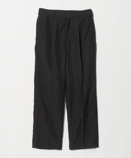 BEAUTY&YOUTH UNITED ARROWS(ビューティーアンドユースユナイテッドアローズ)の「エアリー リンクル 1プリーツ テーパード パンツ NO.9(その他パンツ・メンズ・ブラック/ダークグレー・XL/S/M/L)」の7枚目の写真