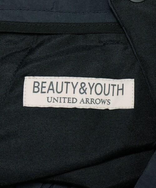 BEAUTY&YOUTH UNITED ARROWS(ビューティーアンドユースユナイテッドアローズ)の「エアリー リンクル 1プリーツ テーパード パンツ NO.9(その他パンツ・メンズ・ブラック/ダークグレー・XL/S/M/L)」の3枚目の写真
