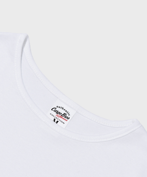 CARGOBROS FOR WOMAN(カーゴブロスフォーウィメン)の「カーゴウィメンズショート半袖Tシャツ(ホワイト)(Tシャツ/カットソー・レディース・その他・FREE)」の3枚目の写真